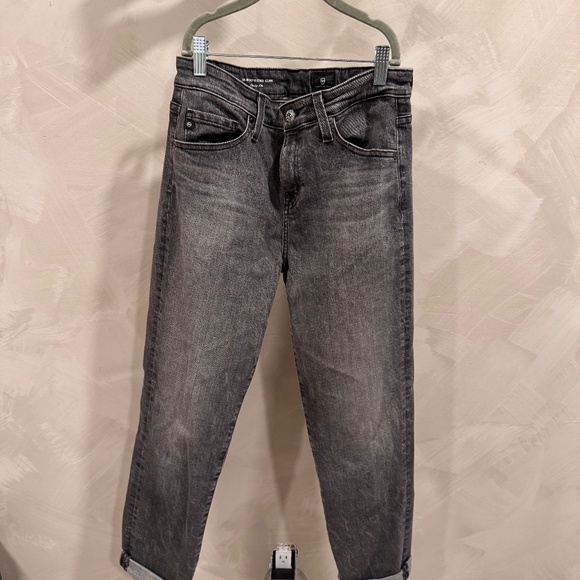 Ex-Boyfriend Mid Rise Slouchy Slim Jeans - Picture 1 of 4